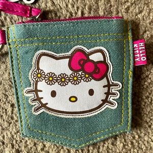 Hello Kitty “Denim Pocket” Coin Purse